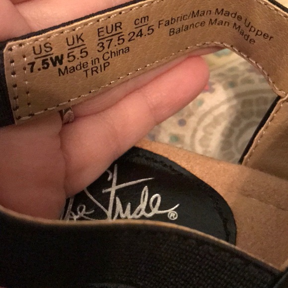 LIFE STRIDE Comfort Black Sandals. NEW 🖤 - Picture 4 of 7